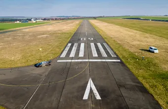 Airport runway infrastructure